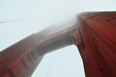 looking up at THE FIRST TOWER